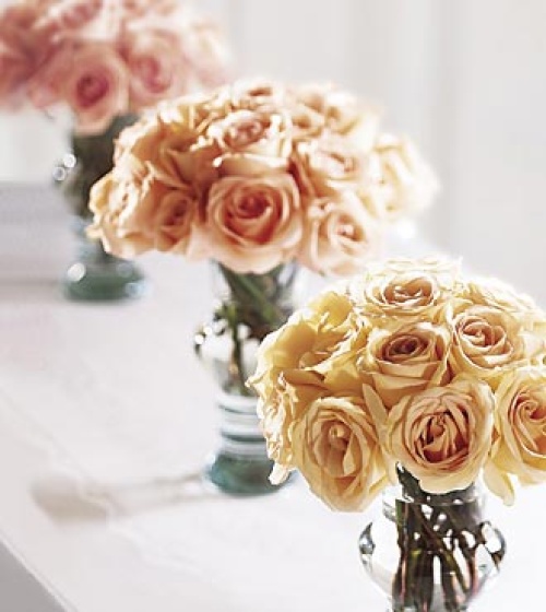 The Bridesmaid\'s Garden Arrangement