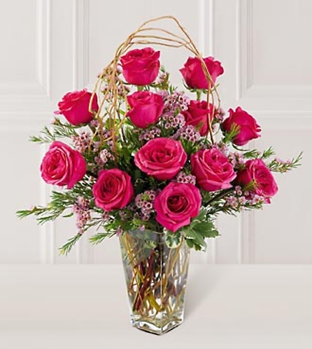 The Blazing Beauty Rose Bouquet