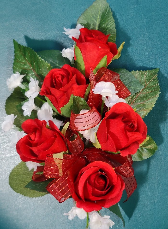 Silk Colorful Linear Standard Wristlet Corsage