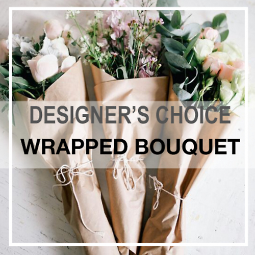 Designer\'s Choice Wrapped Bouquet