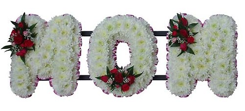 Mom In Flowers