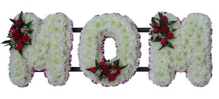 Mom In Flowers