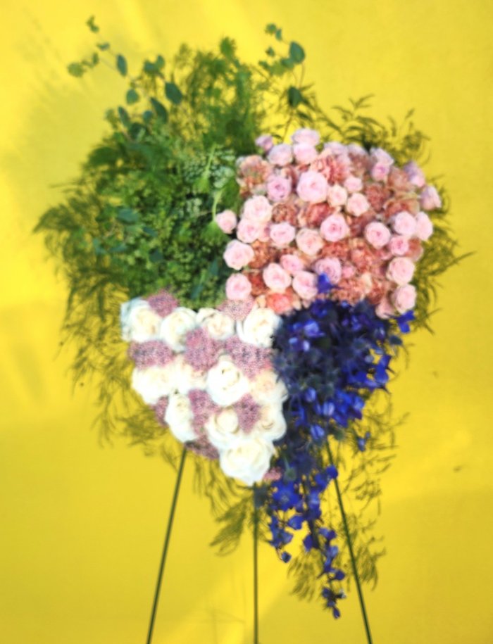 Color Blocked Heart