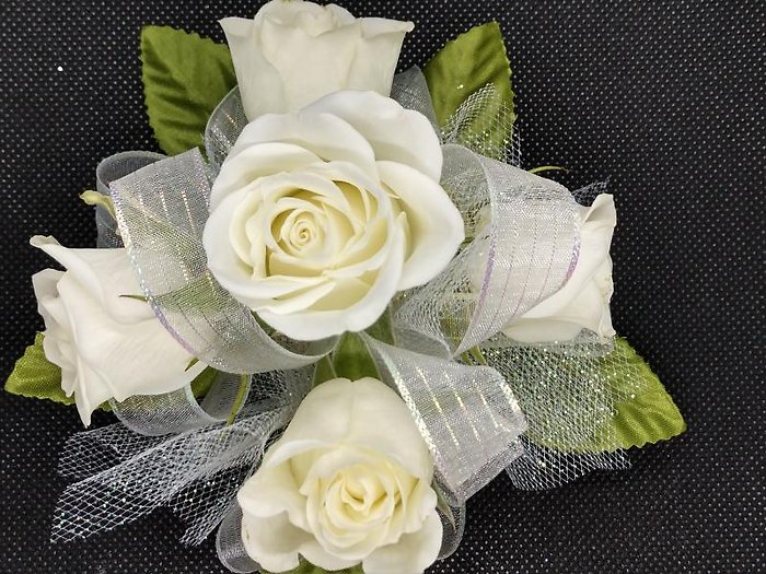 Colorful Circular Standard Wristlet Corsage