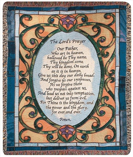 The Lord\'s Prayer Throw II
