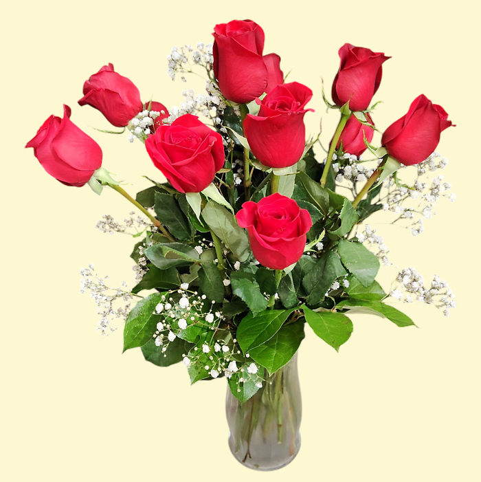 One Dozen Red Roses