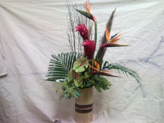 Tropical Keepsake Vase