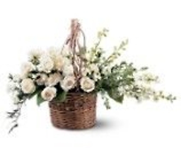 White Takehome Basket