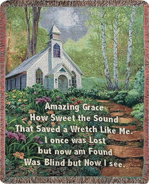 Amazing Grace Throw I