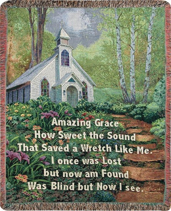 Amazing Grace Throw I