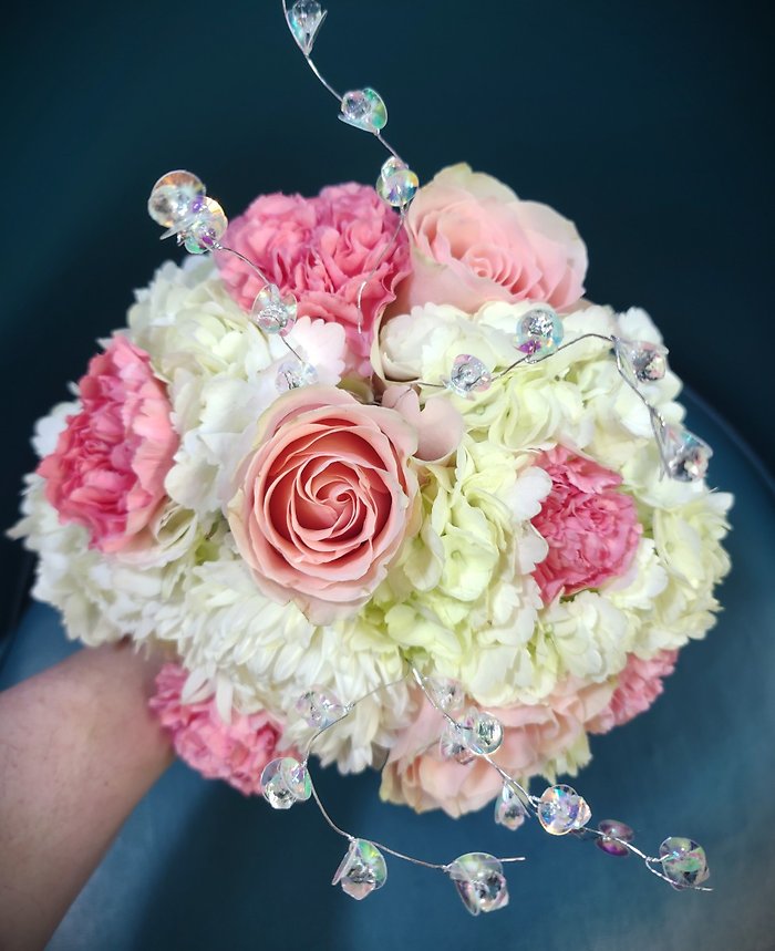 Pink and White Nosegay